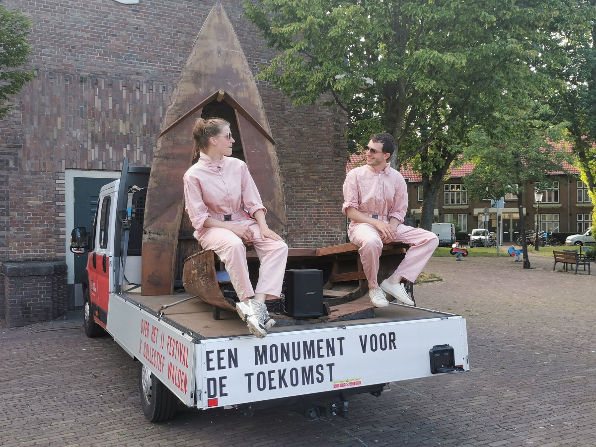 Twee verschillende generaties geven hun stem aan de toekomst van Amsterdam-Noord